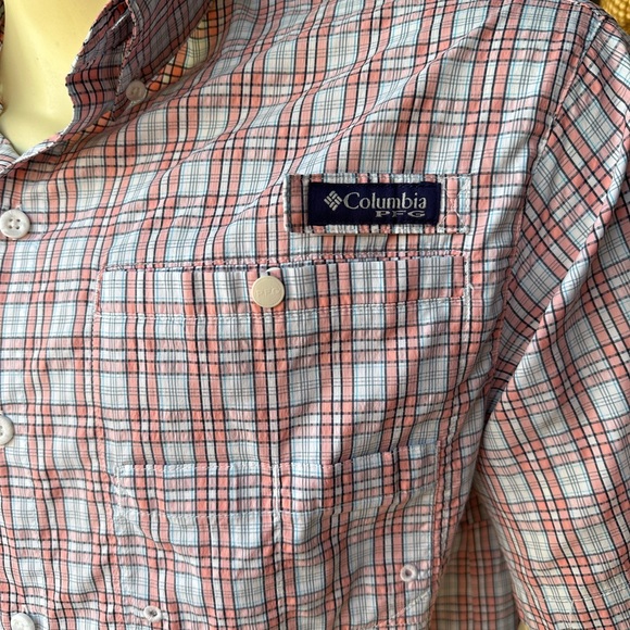 Columbia Performance Fishing Gear Button Down Shirt | Super Tamiami w Omni-Shade - Picture 9 of 13